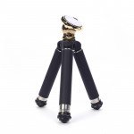 Wholesale Universal Flexible Magnetic Cell Phone Holder Tripod Stand KI-1001A (Black)